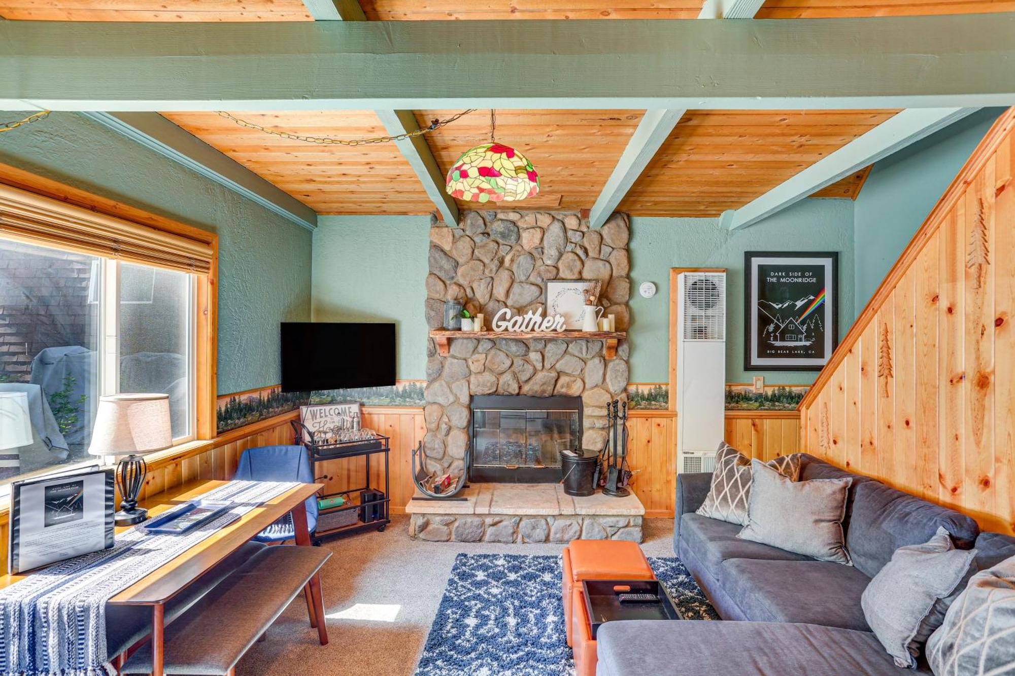 فيلا Big Bear Lake Cabin About 1 Mi To Snow Summitandbig Bear المظهر الخارجي الصورة