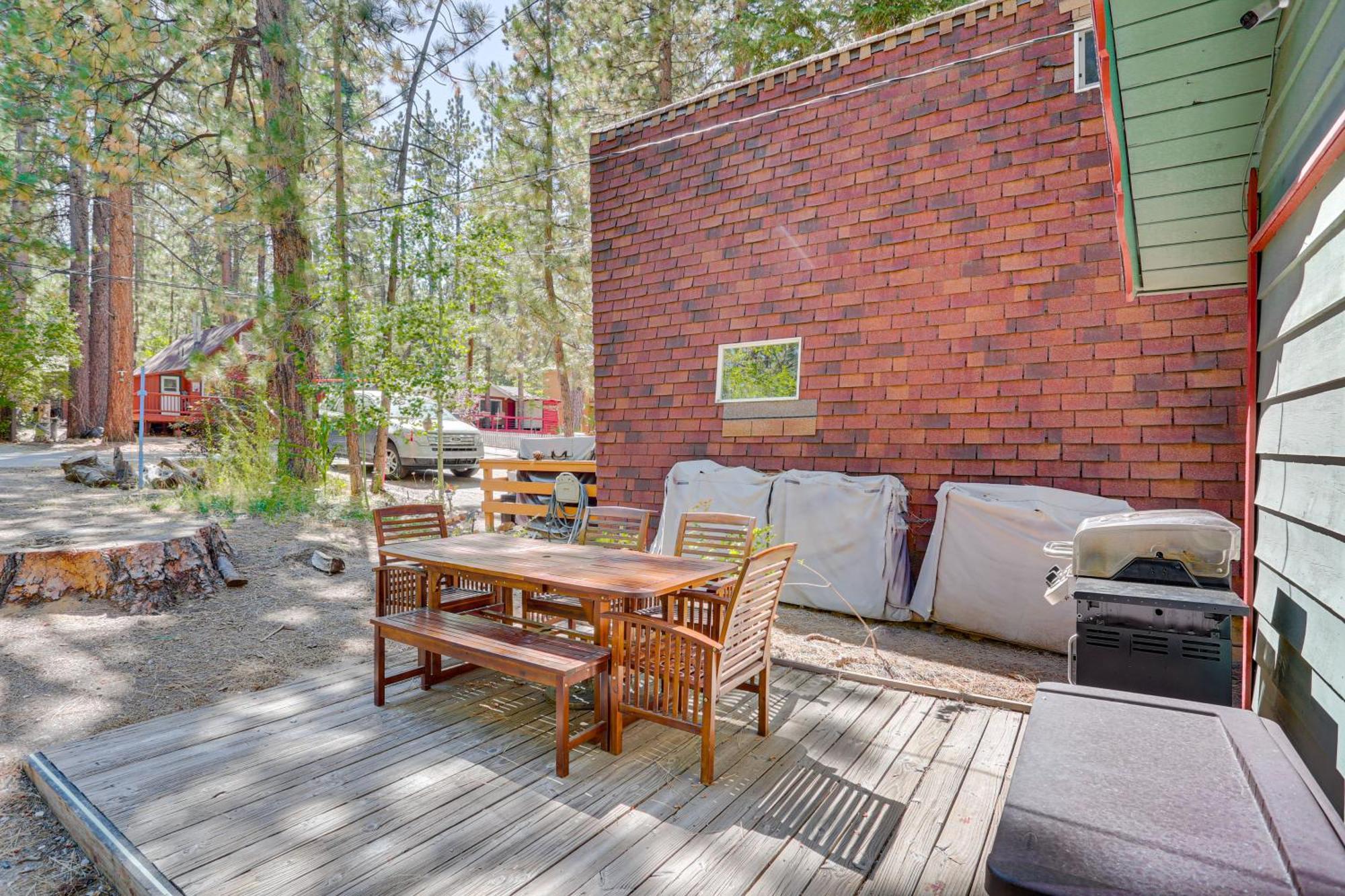 فيلا Big Bear Lake Cabin About 1 Mi To Snow Summitandbig Bear المظهر الخارجي الصورة